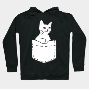 White Cat Hoodie